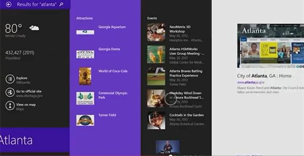 Windows 8.1 search