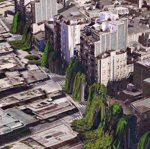 apple-map-glitch-trees