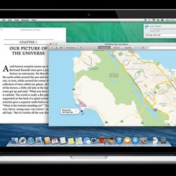 OS X Mavericks on a MacBook.