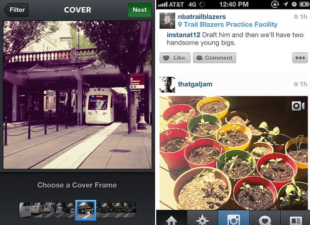 ig feed video