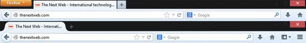 firefox_build25 new tab design