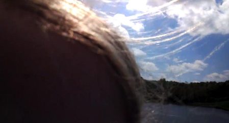 Amanda narrowly avoids knocking Glass from her fiancé's face.