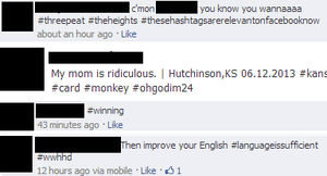 hashtagging on facebook