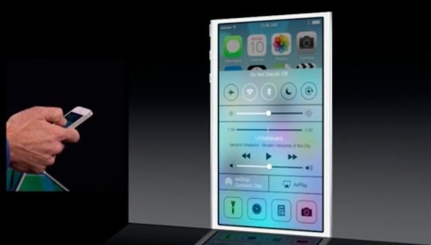 iOS 7 Control Center