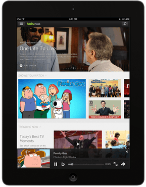 ipad hulu plus