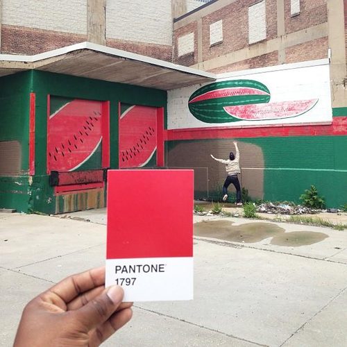 pantone project watermelon