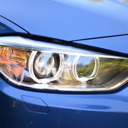 2013 bmw 328i review m sport exterior headlight macro