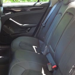 2013 Cadillac CTS V sedan interior back
