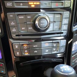 2013 Cadillac CTS V sedan interior tech stereo