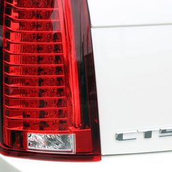 2013 Cadillac CTS_V Sedan rear taillight macro