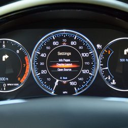 2013 Cadillac XTS interior instrument panel settings