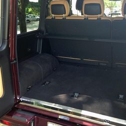 2013 Mercedes Benz G550 SUV interior cargo