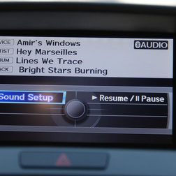 2014 Acura RDX screen sound setup