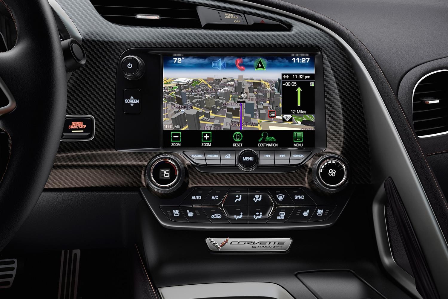 2014 Chevrolet Corvette interior tech