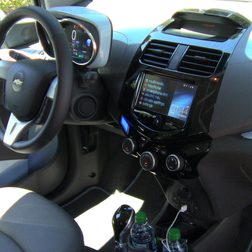 2014 Chevy Spark EV first drive interior front