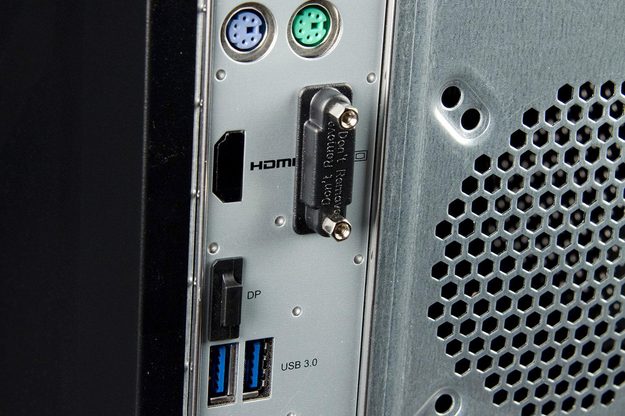 Acer Predator AG3 605 UR20 HDMI port back