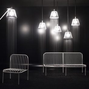 Axor Nendo WaterDream shower light