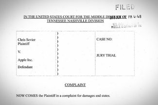 Chris Sevier vs. Apple Lawsuit