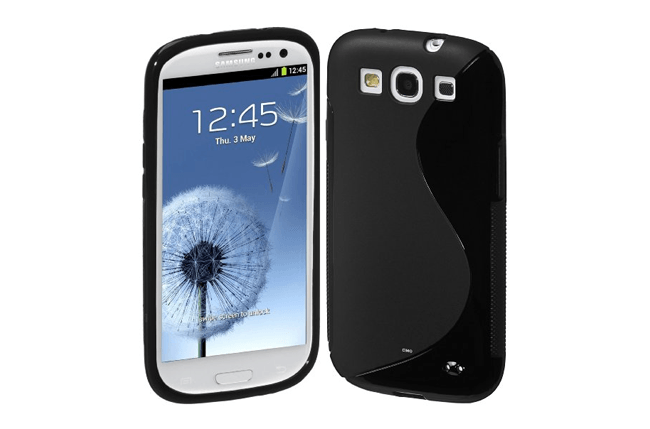 Cimo S-Line Back Flexible Cover TPU Case for Samsung Galaxy S3