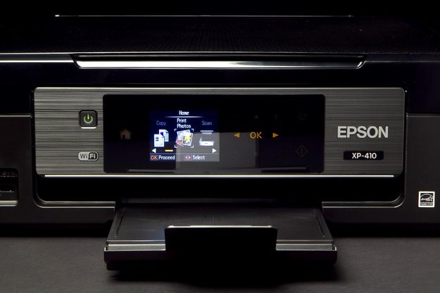 Epson Stylus TX410 front screen