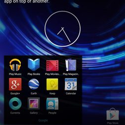 Google Nexus 7 2013 screenshot app folders