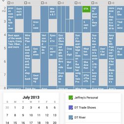 Google Nexus 7 2013 screenshot calendar