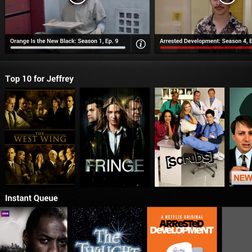 Google Nexus 7 2013 screenshot netflix