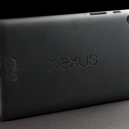 Google Nexus 7 back angle