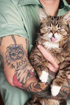 Mike Bridavsky's Lil Bub Tattoo