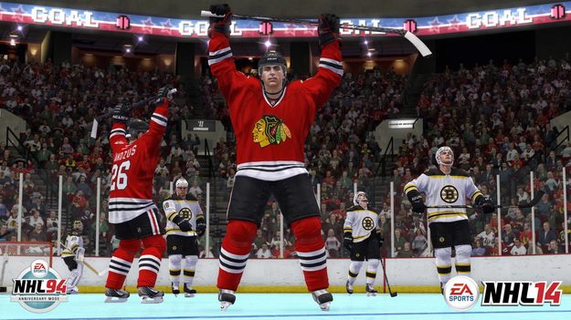 NHL14-NHL94-Anniversary-Mode-Goal-Celebration