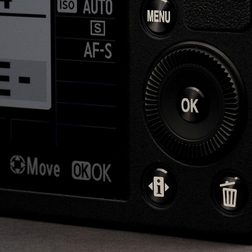 Nikon Coolpix A-controls-dial