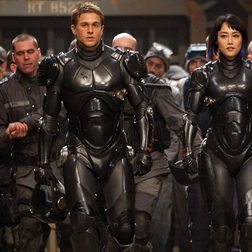 The cast of Pacific Rim.