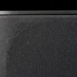paradigm soundtrack review sound system speaker closeup