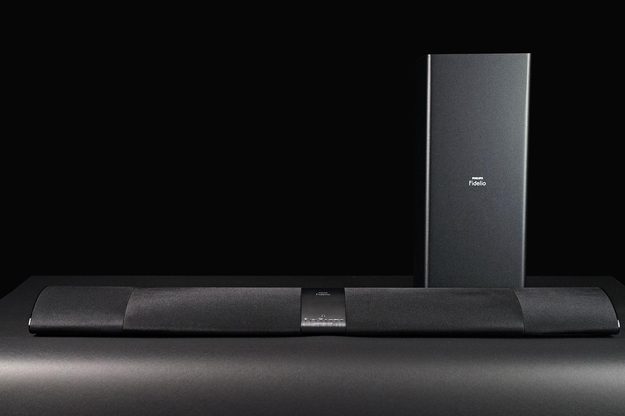 Philips Fidelio soundbar HTL7180 subwoofer and tower