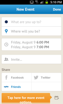 UpTo App
