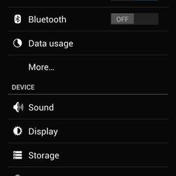 Samsung Galaxy S4 google edition screenshot wifi settings