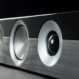 Sharp HT SB60 Soundbar review speakers closeup