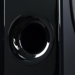 Sharp HT SB60 Soundbar review subwoofer macro