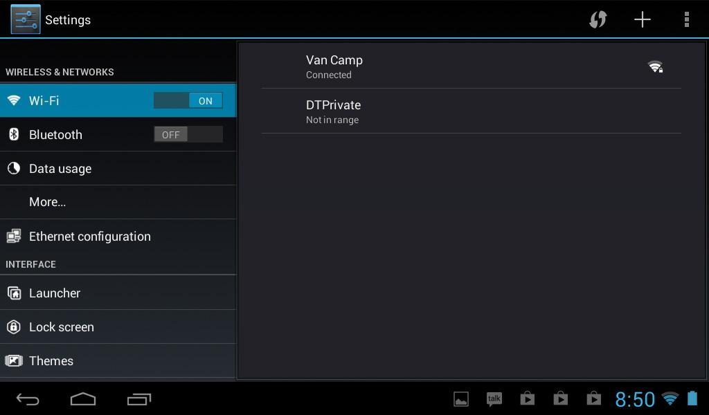 smart devices smartq u7 review tablet android settings wifi