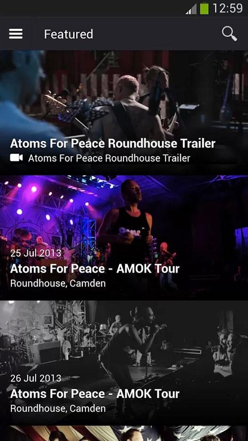is the thom yorke endorsed soundhalo a spotify killer or just concert goer buzzkill screenshot 1