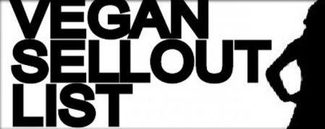 Vegan Sellout List