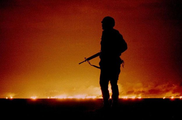 Soldier Desert Storm