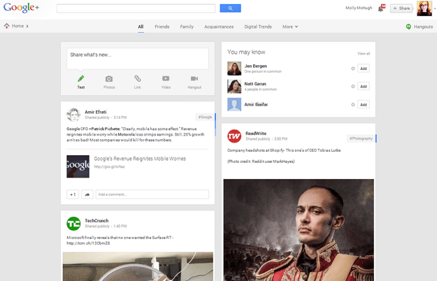 google + search