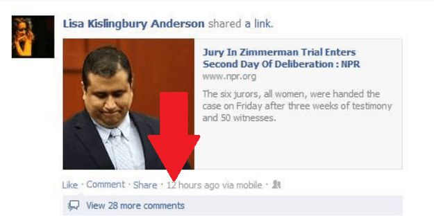 fb news feed 12 hours