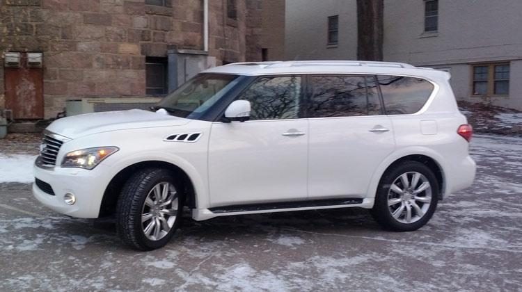 2012 infiniti qx56 review white side