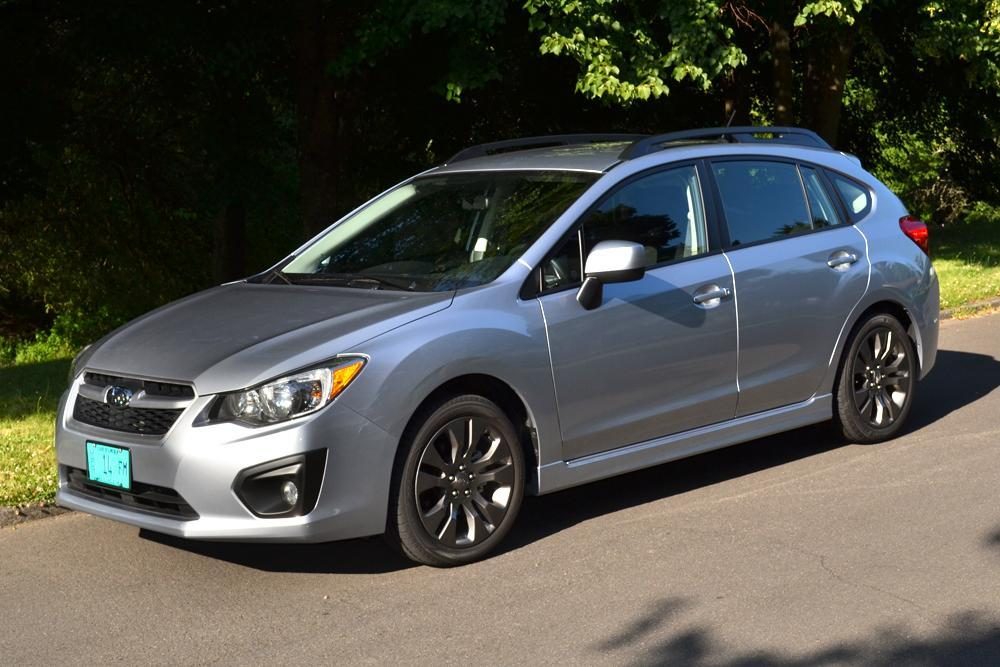 2012 subaru impreza review front right side
