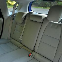 2013 Honda Fit EV back seats