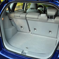 2013 Honda Fit EV interior cargo