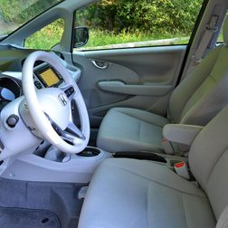 2013 Honda Fit EV interior front side view
