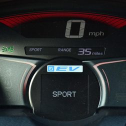 2013 Honda Fit EV tech 3_Mode Drive System Sport